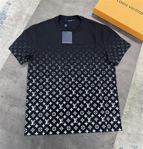 louis vuitton monogram shirt replica|louis vuitton black t shirt.